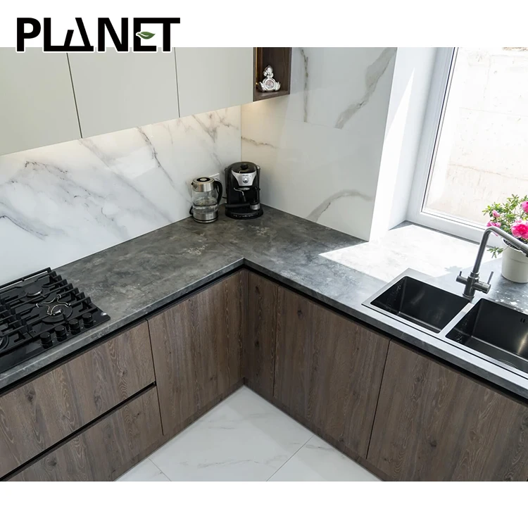 Year-end Promotion Japanese Detached Kitchen Cabinet Solid Teak Wood Kitchen Counter Cabinet Made in China