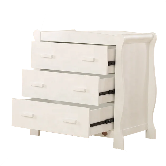 Baby room dresser Chest of drawers change table