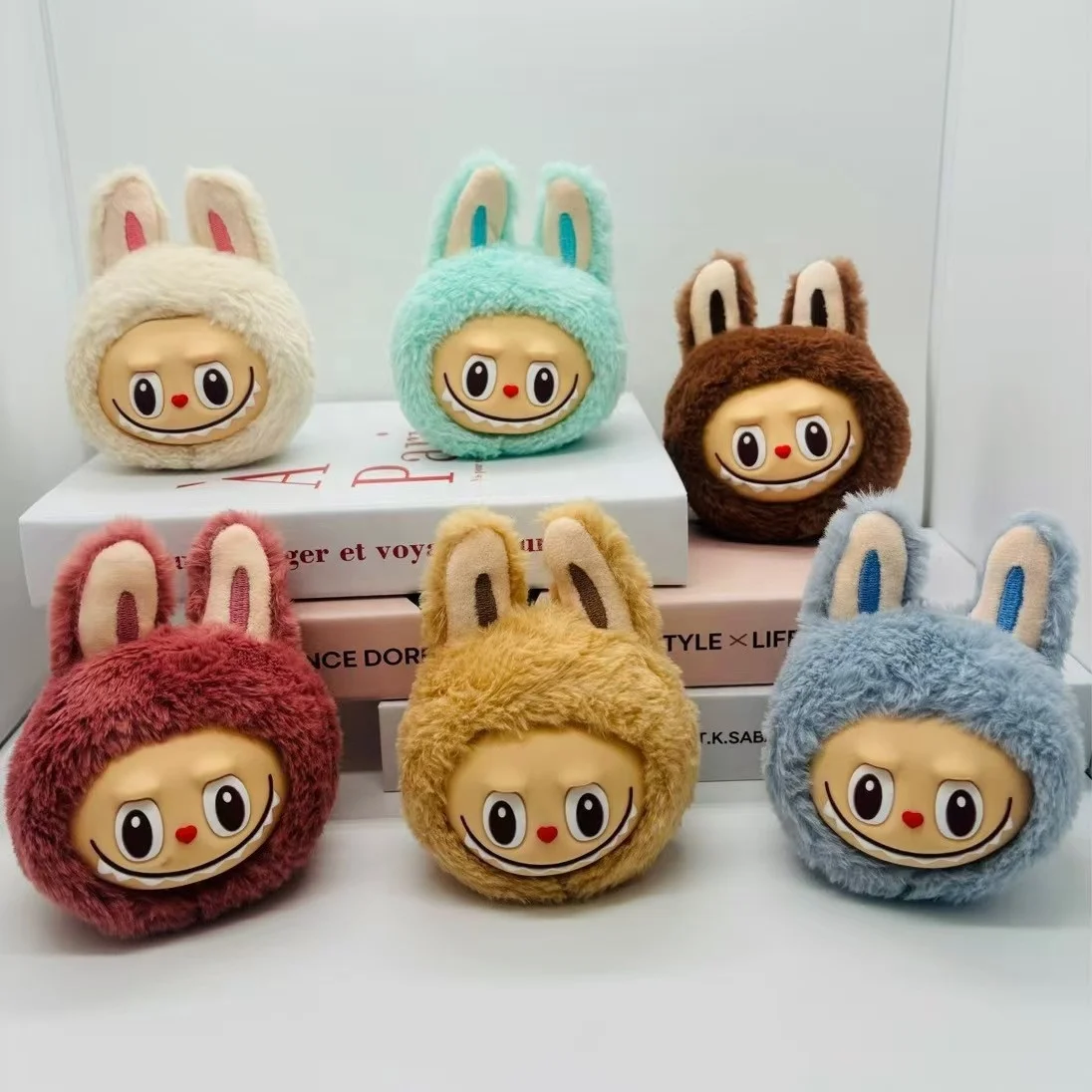 Wholesale Pop Mart Labubu v1 v.2 Creative Anime Kawaii Labubu POPMARTS Stuffed Plush Toys Labubu toys for Gifts