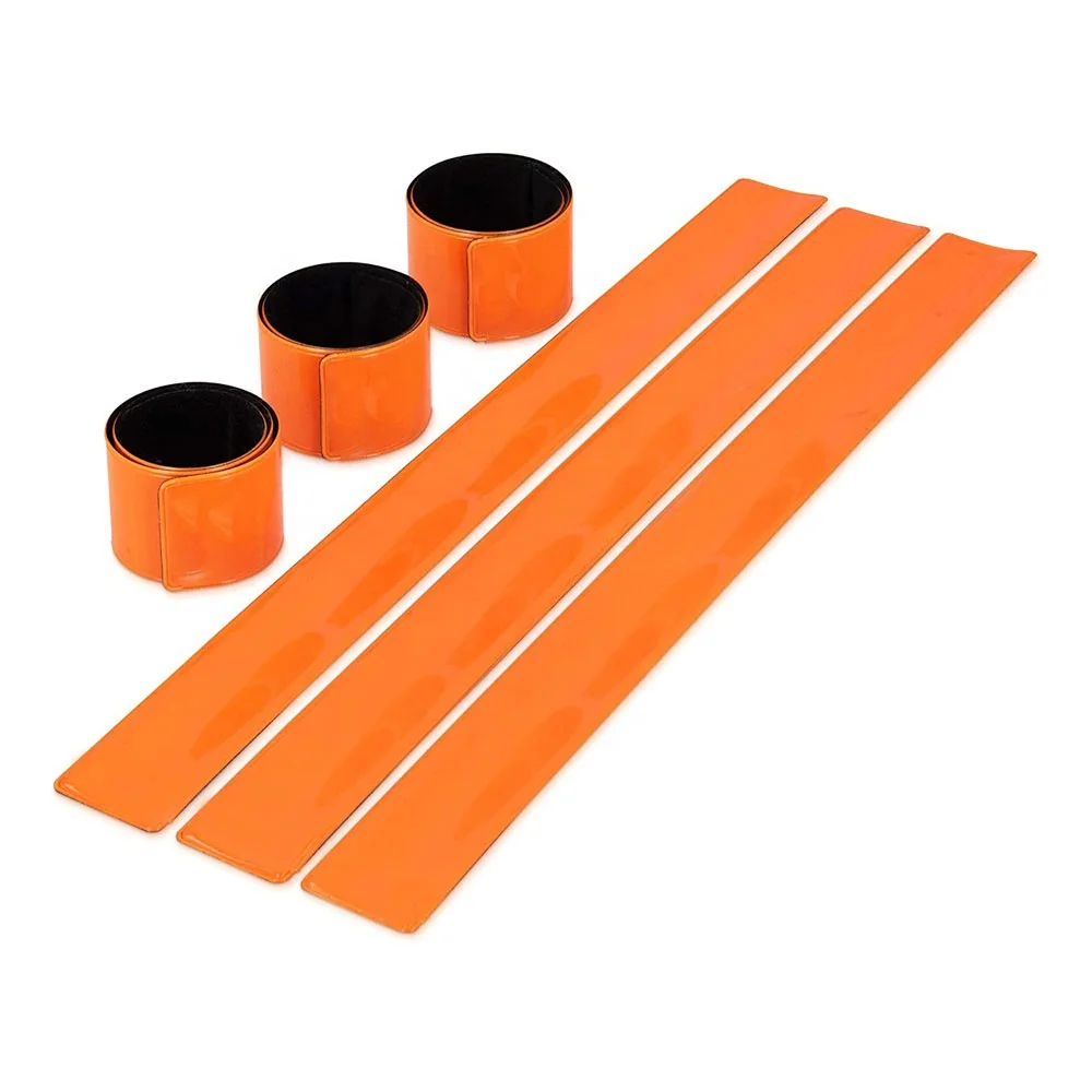 Hot Promotion Reflective Armbands Custom Running High Visibility Wall Badges