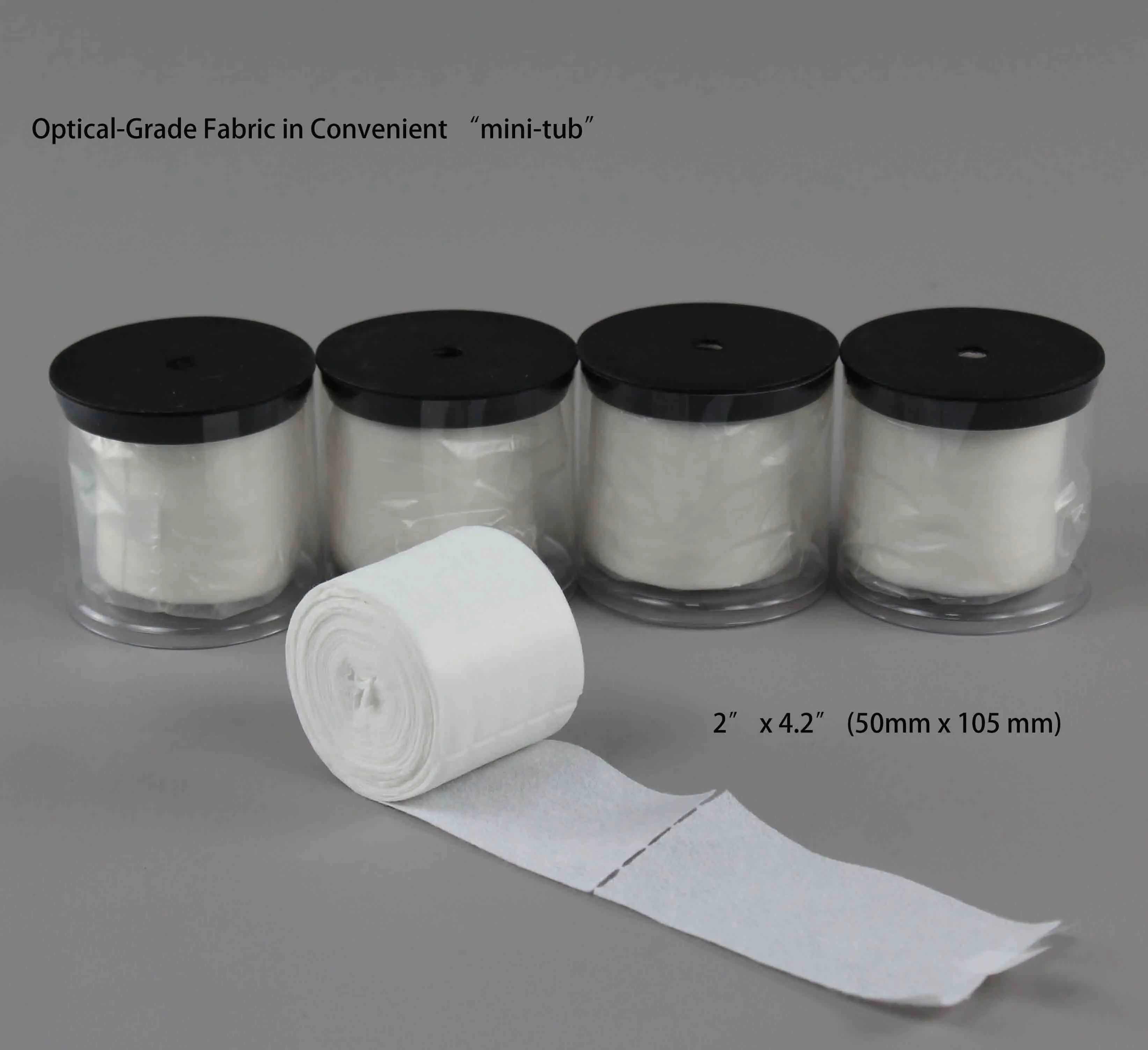 Disposable Cleanroom Lint Free Optic Fiber Cleaning Wipes