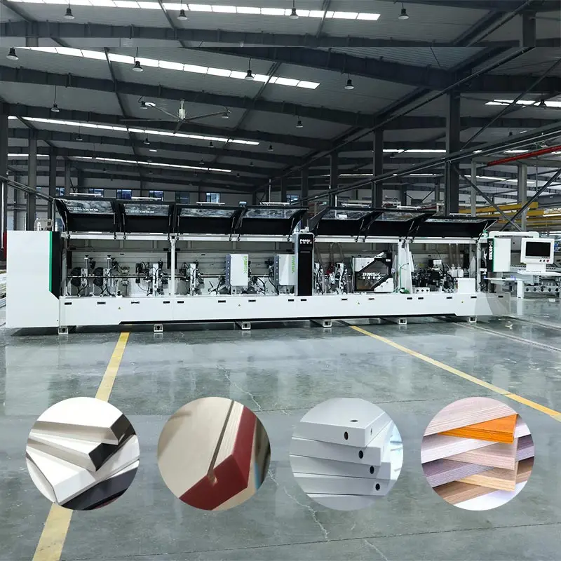 Furniture Based Panels Machinery Corner Rounding Automatic Edge Bander Machine Mdf Pvc Edge Banding Machine With High Quality