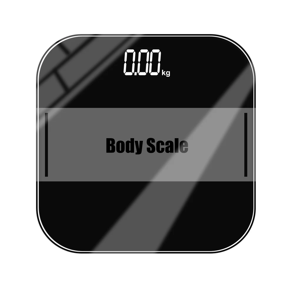 BL-6601 Tempered Glass CE 180Kg 396Lb Personal Adult Weight Electronic Digital Body Weighing Bathroom Scale