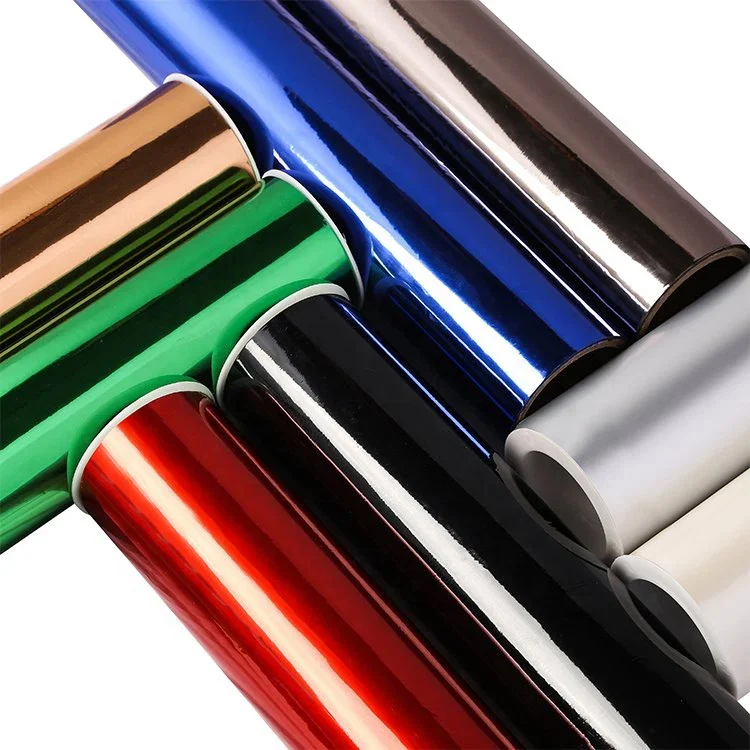 Gold Foil Paper Heat Transfer Film 4cm Width 120 Meter for Leather Hot foil Stamping Work PVC and Paper Craft Embossing Bronzing