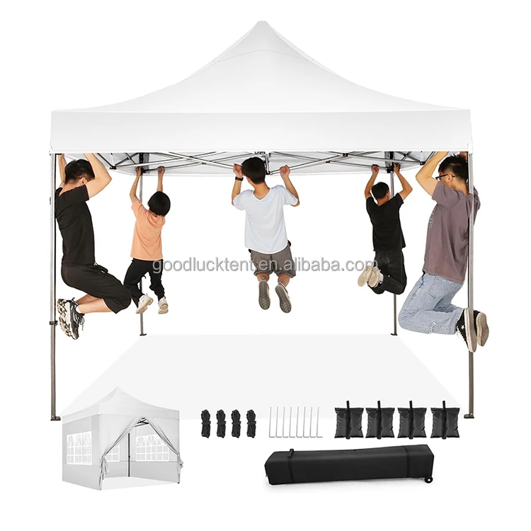 3x3 3x6 5x5m Gazebo Tents with Folding Feature PVC Cover and Steel Frame Logo Printing for Exhibitions Aluminium Canopy Tent
