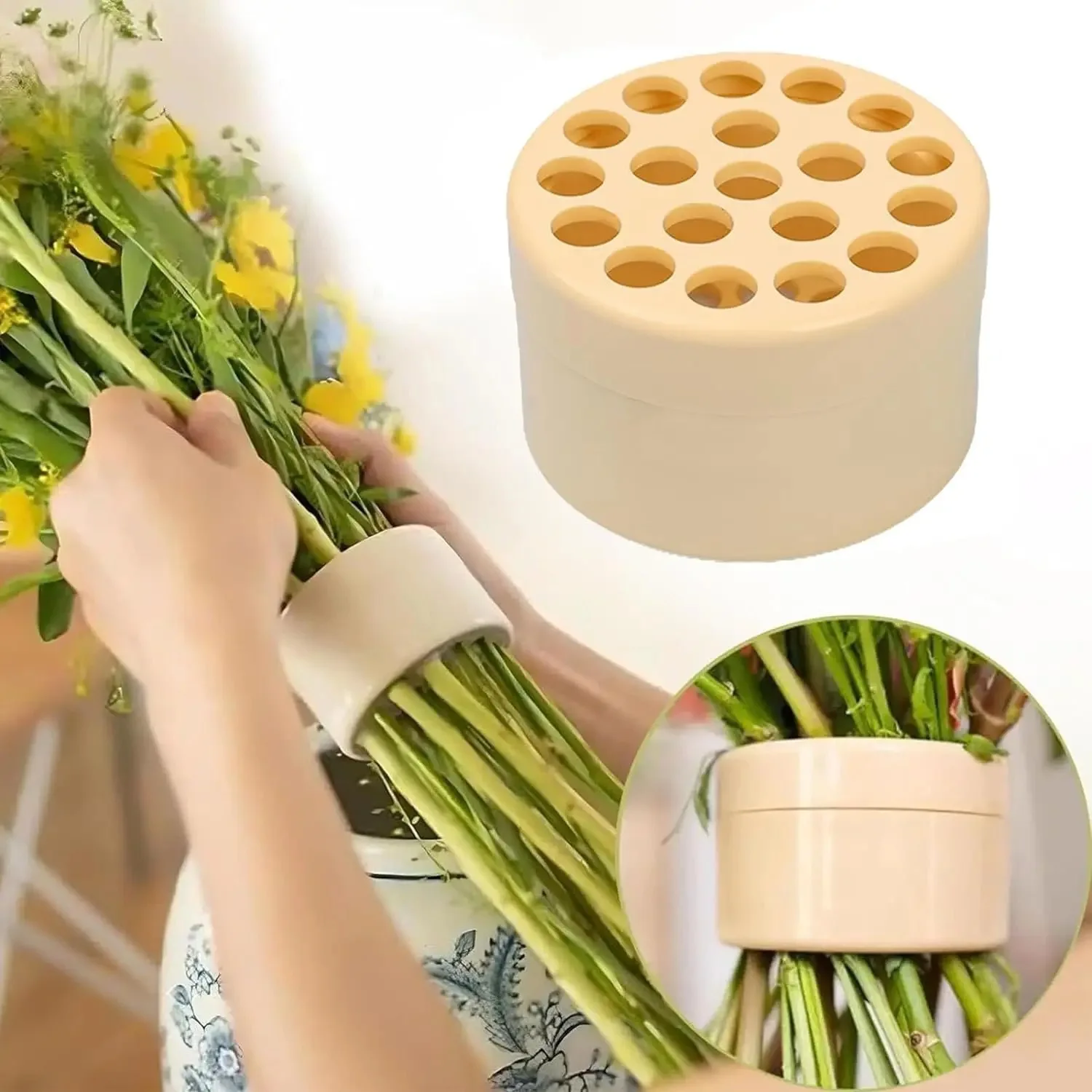 Новый спиральный держатель для стеблей Ikebana 4 вида цветов спиральной формы упаковочные материалы
