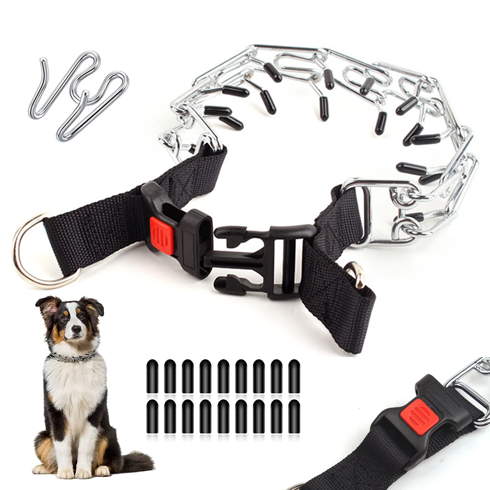 Wholesale Custom Dog Training Collar  Dog No Bark collar Pet training tool Anti-Bark Dog Collar