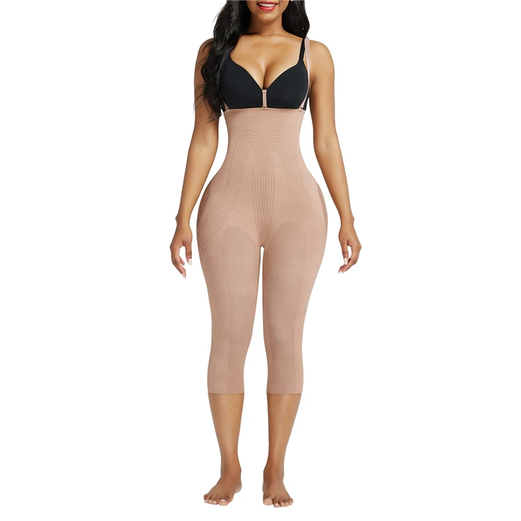 HEXIN New Design High Waist Slimming Tummy Control Full Body Shapewear Butt Lifter Seamless Shaper