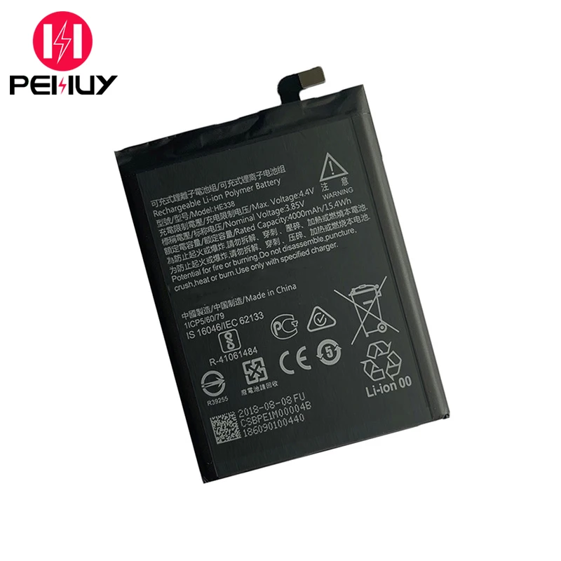New replacement Battery HE338 4000mAh 3.73v lithium ion Battery for Nokia2 TA-1035 TA-1023