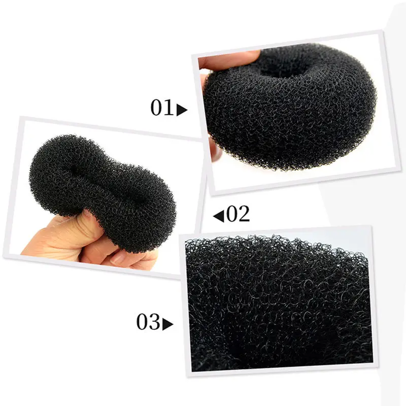 2022 New Long Hair No Heat Diy Curlers Hairpin Rollers Hair Donut Bun For Women Hair Tools Muti Size Wholesale Maker