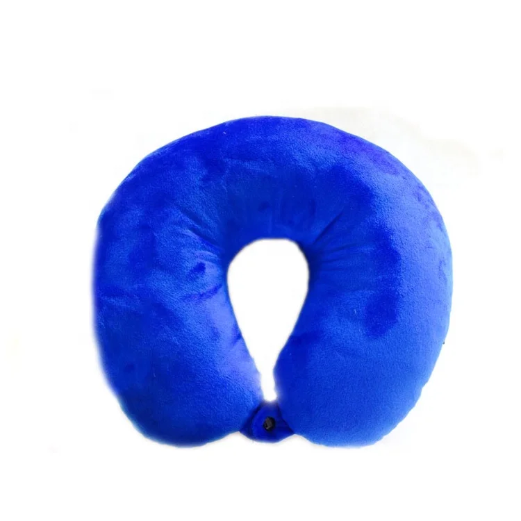 Wholesale Cheap Custom Print Rest Nap U Shape Memory Foam Travel Neck Pillow