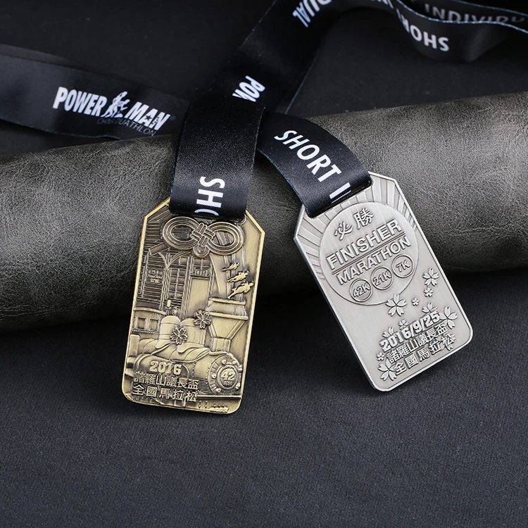 Free design all size OEM ODM high quality 2D 3D die cast metal sports custom medals