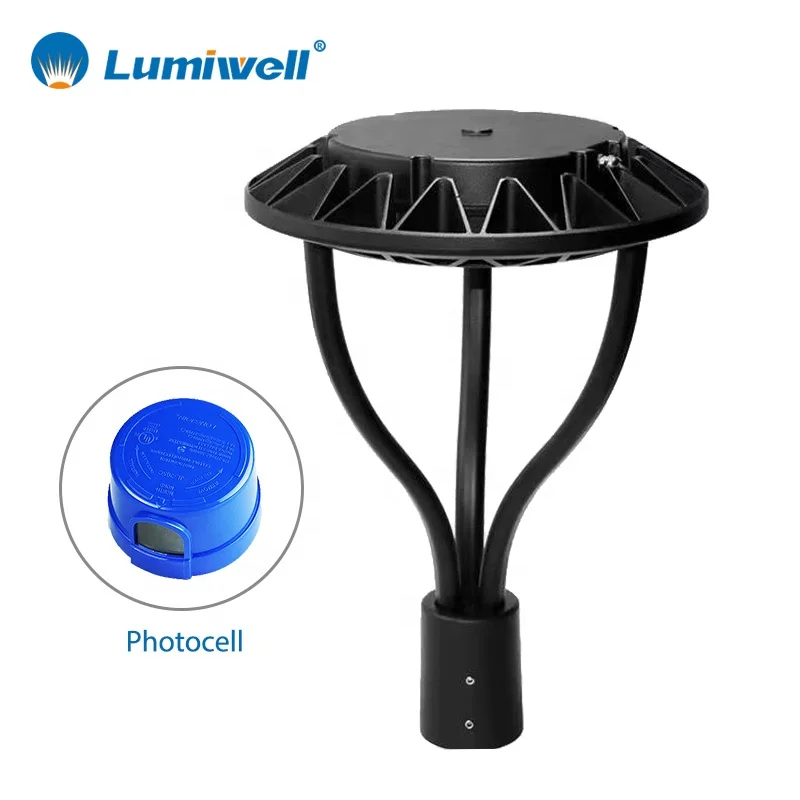 5 Years  High Quality Aluminium AC120V-AC277V 170Wlm/W IP65 75W 100W 170W Street Garden Yard Street Light