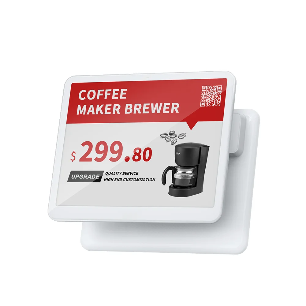 LED flash retail price label electronic digital price shelf labels tag holder for supermarket