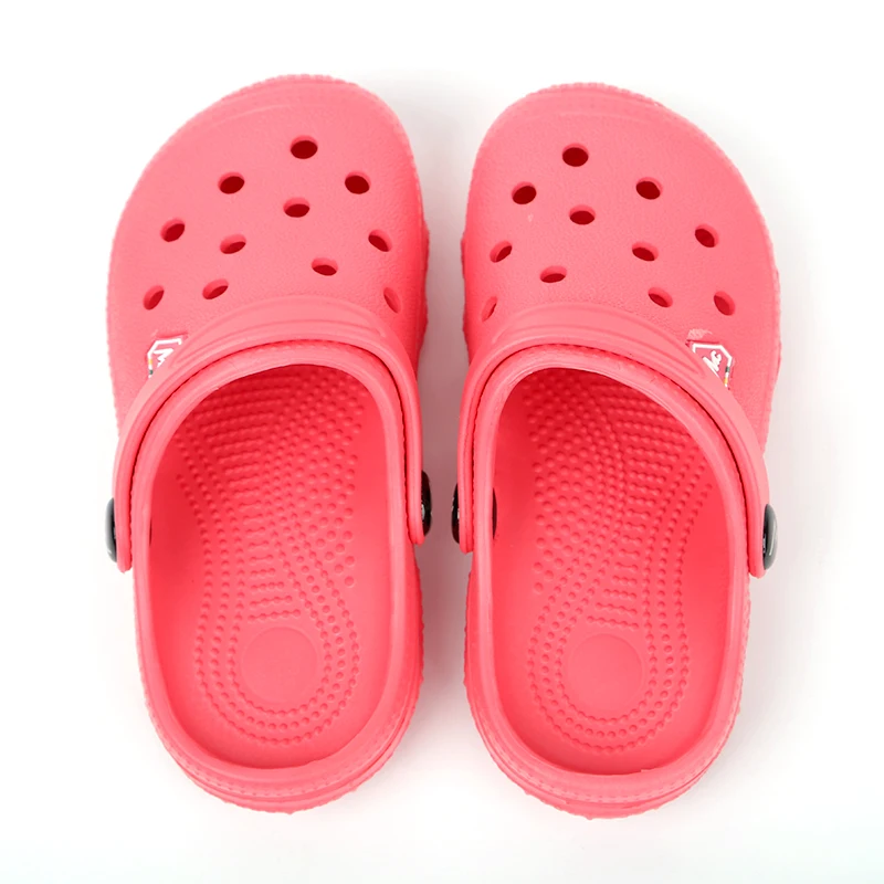 2021 мягкая подошва Детские однотонные сабо EVA тапочки Оптовая продажа детская обувь детская садовая Летняя обувь