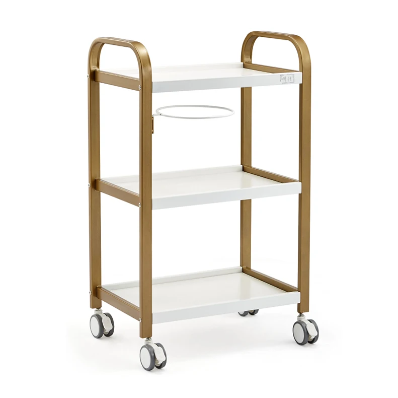 High Quality Packing Beauty Salon Drawer Trolley Cheap Salon Trolley Salon Hair Color Trolley