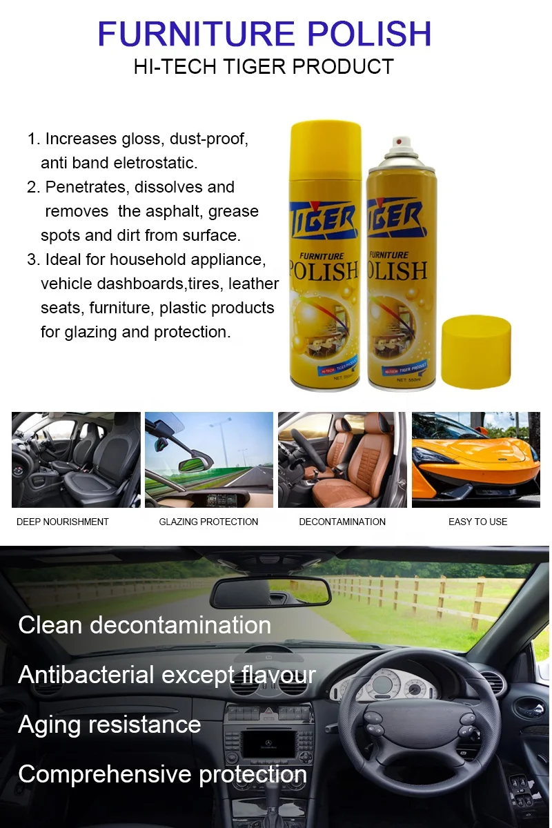 Wood Furniture Polish Spray