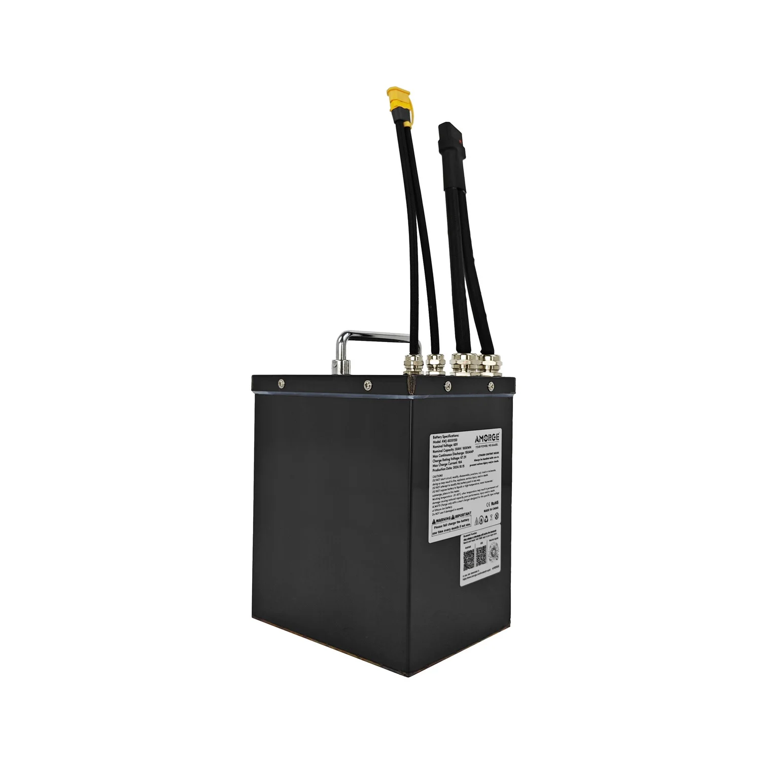 AMORGE 60V 30AH 150AMP литиевая батарея с ANT Bluetooth BMS