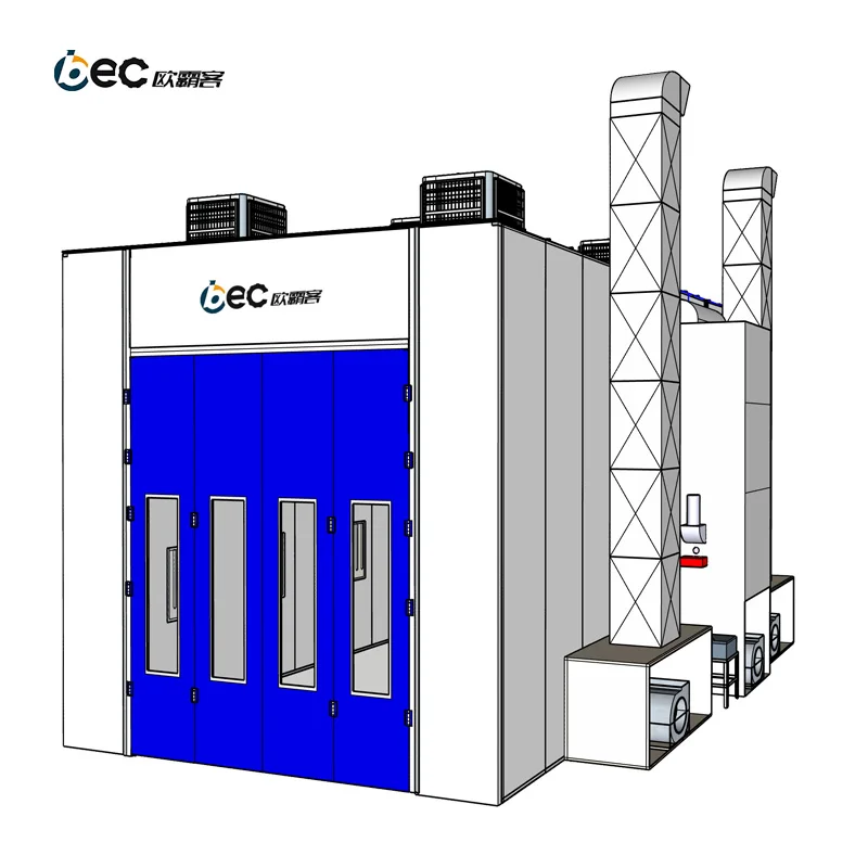 20 meter truck spray booth/booth truck spray booth bus spray booth for sale /container spray booth