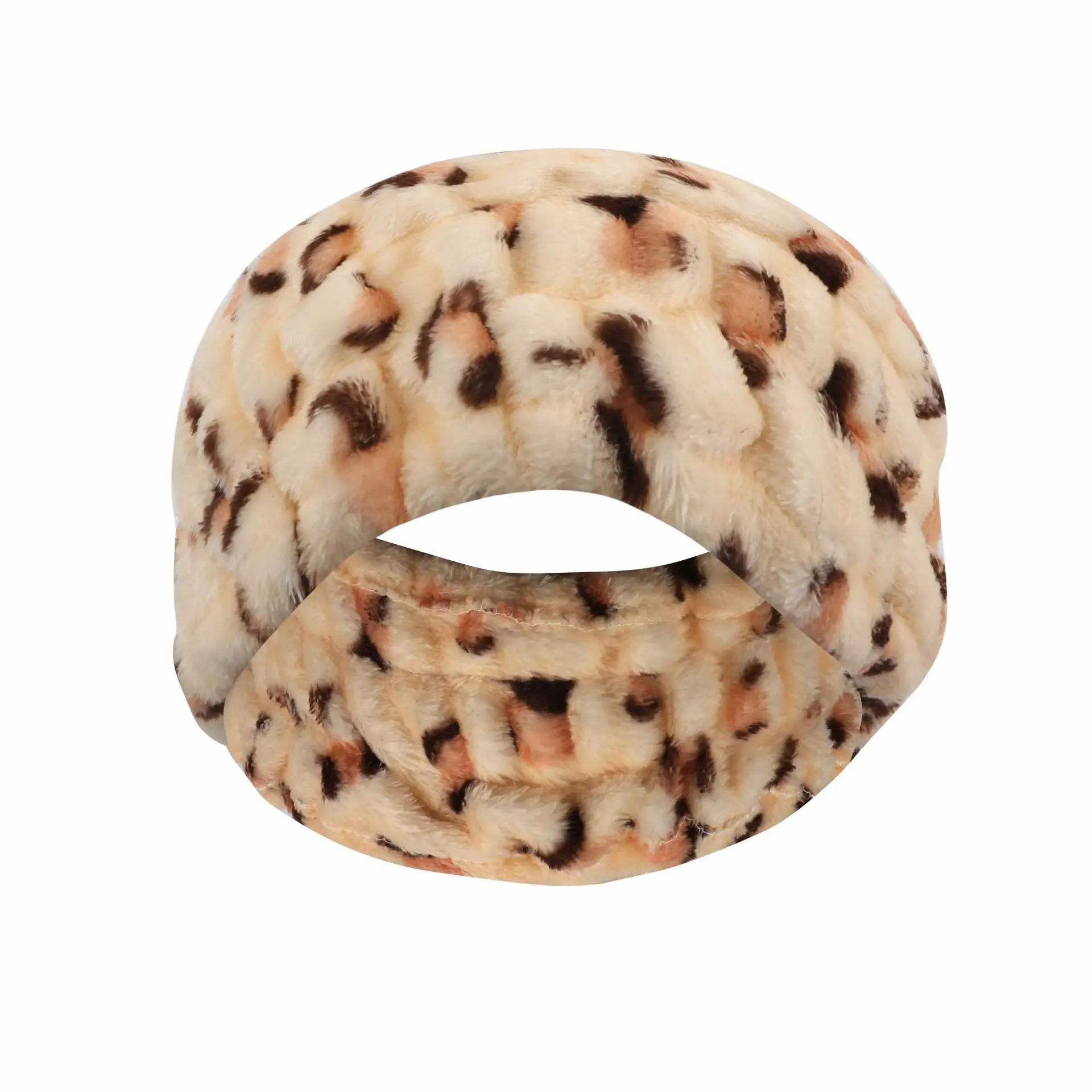 THB-8P024 Hair Band Coral Plush Face Wash Hair Loop  High Elasticity Anti slip facial  headband