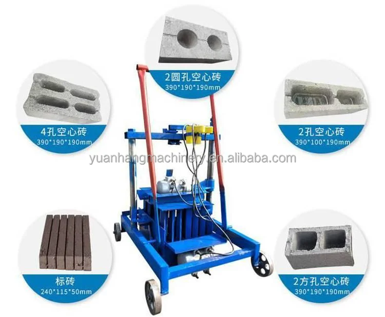 Block machine paver laying cement brick machinery price