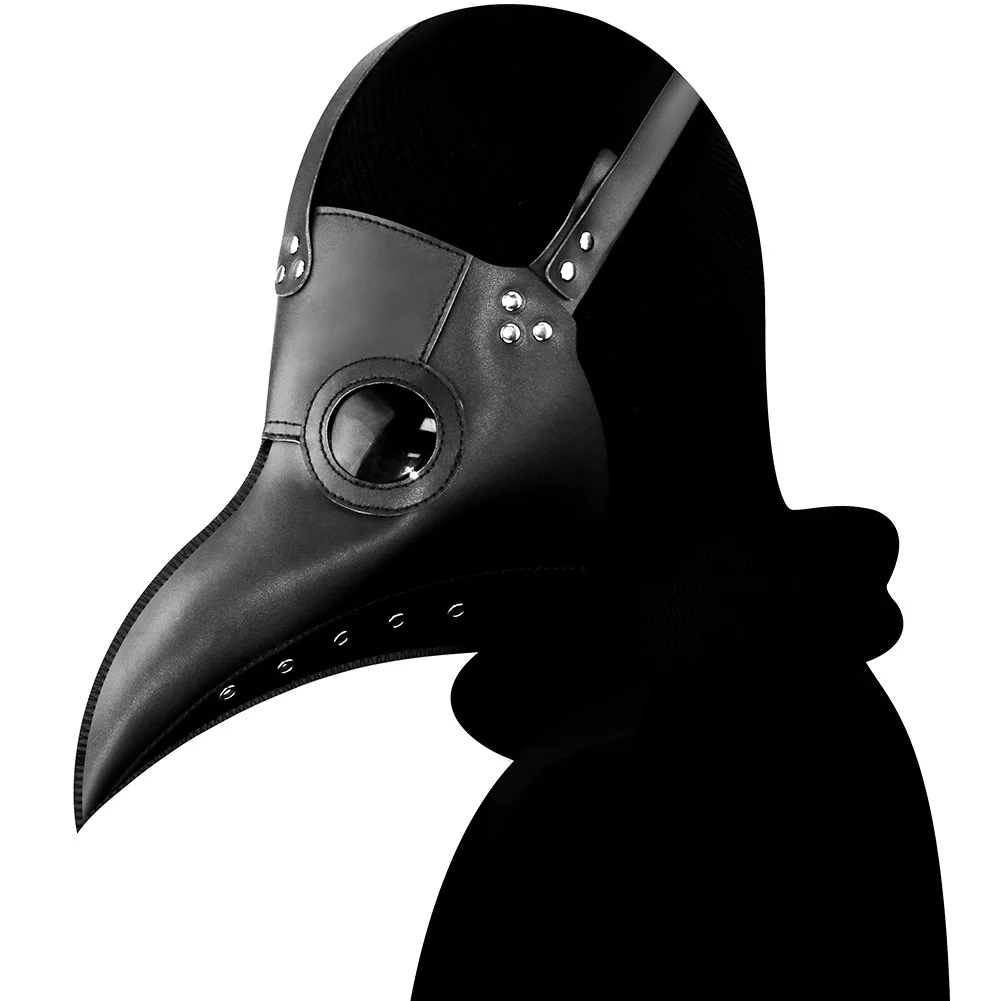 Halloween party cosplay bird beak mask Halloween plague doctor mask cosplay festival party dance performance