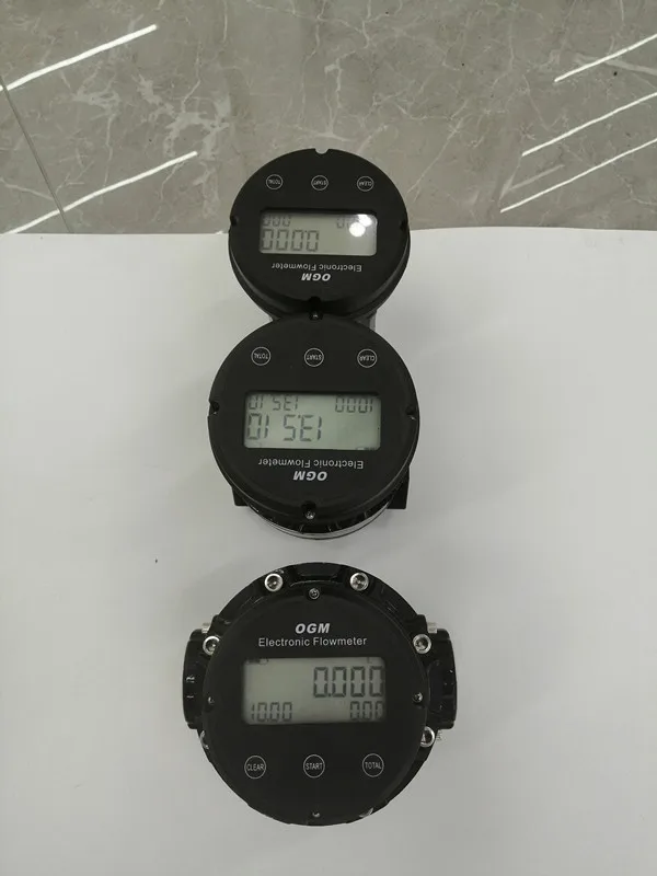 2022   large  sale  High Accuracy Fuel Diesel Flow Meter Mechanical Diesel Counter Electronic OGM Flowmeter with Counter
