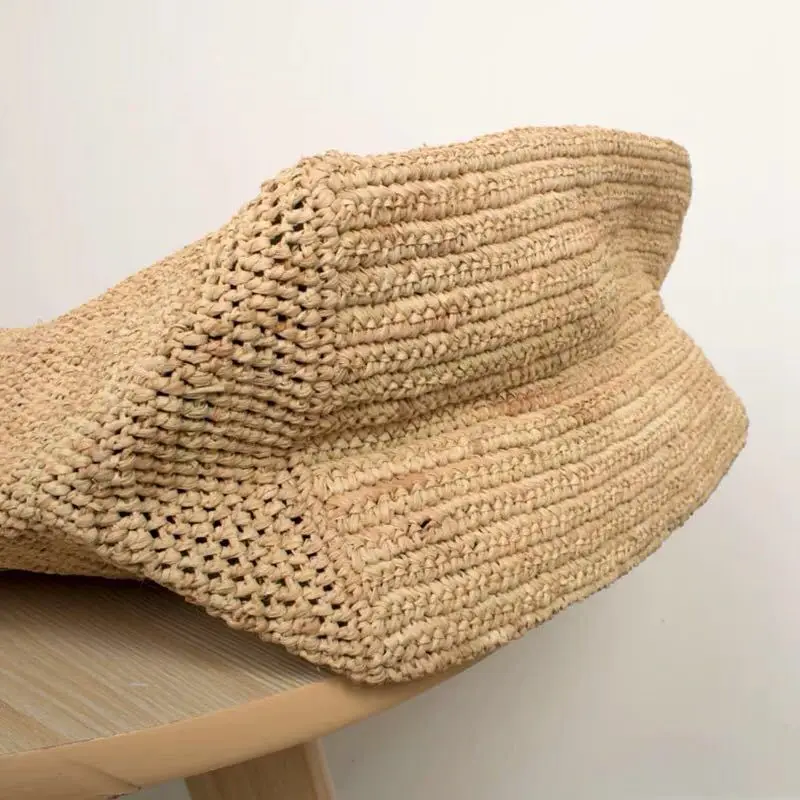 Wholesale Designer Raffia Grass Handmade Macrame Bag Raffia Grass Crochet Bag summer beach bags for Women
