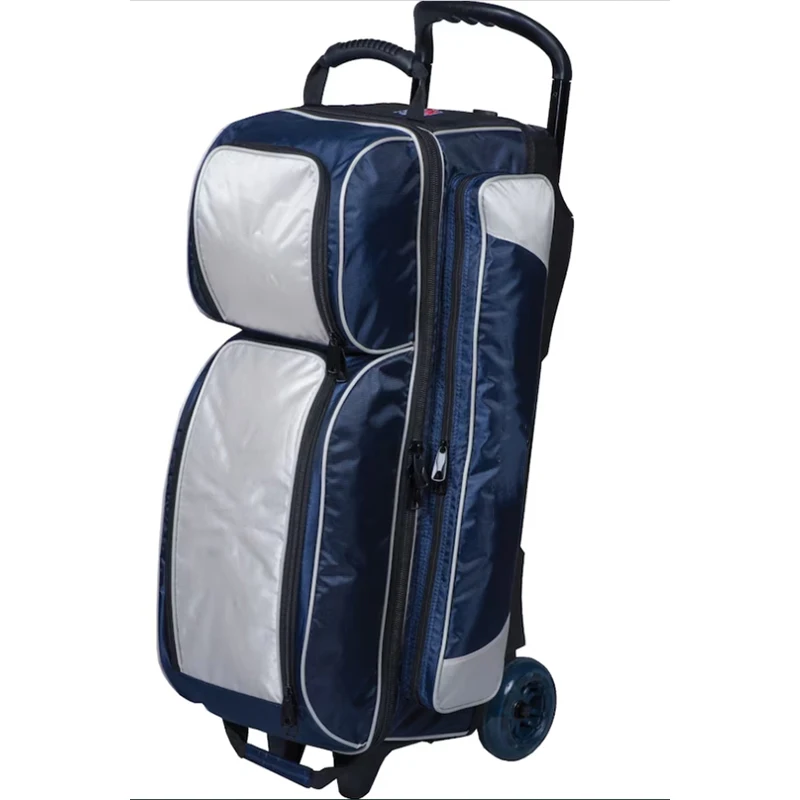 Ball Bowling Bag with Separate Shoe Compartment Bowling Shoes and Abundant multifunction Pocket