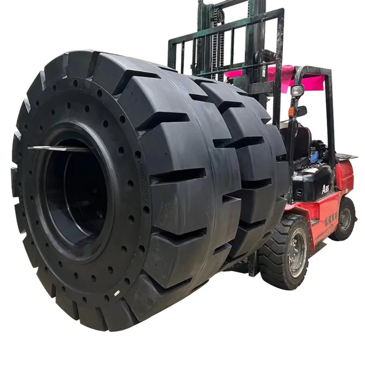 Solid Wheel Tire for Forklift Steer Wheel Loader