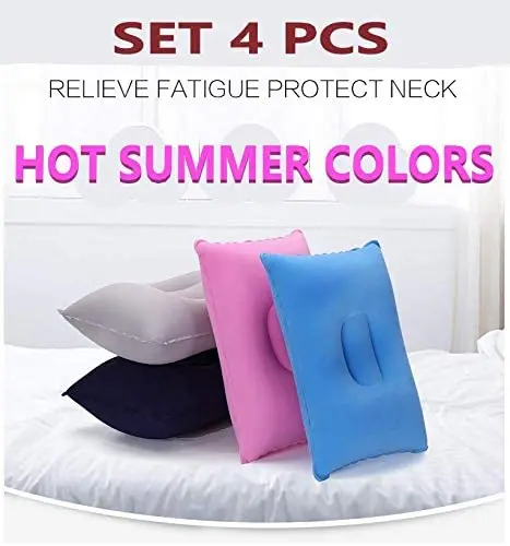 automatic inflatable pillow/ travel pillow /bone shape neck pillow