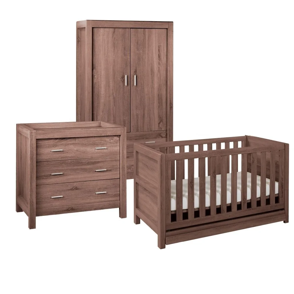 Solid Wood Style and Wood Material cot bed wood furniture
