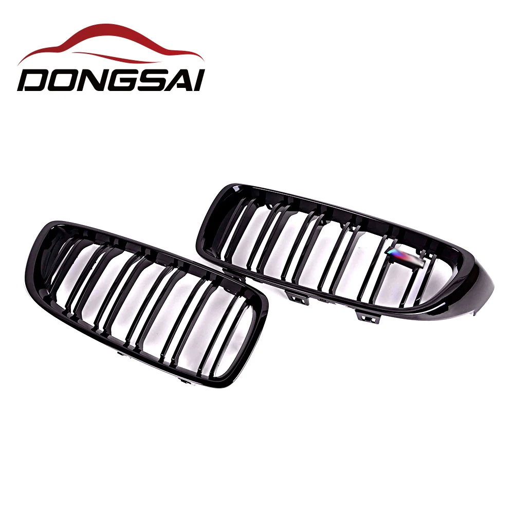  Автомобильная решетка для BMW 4 серии F32/F33/F36/F80/F82/F83 2013-2019 АБС двойные планки глянцевая