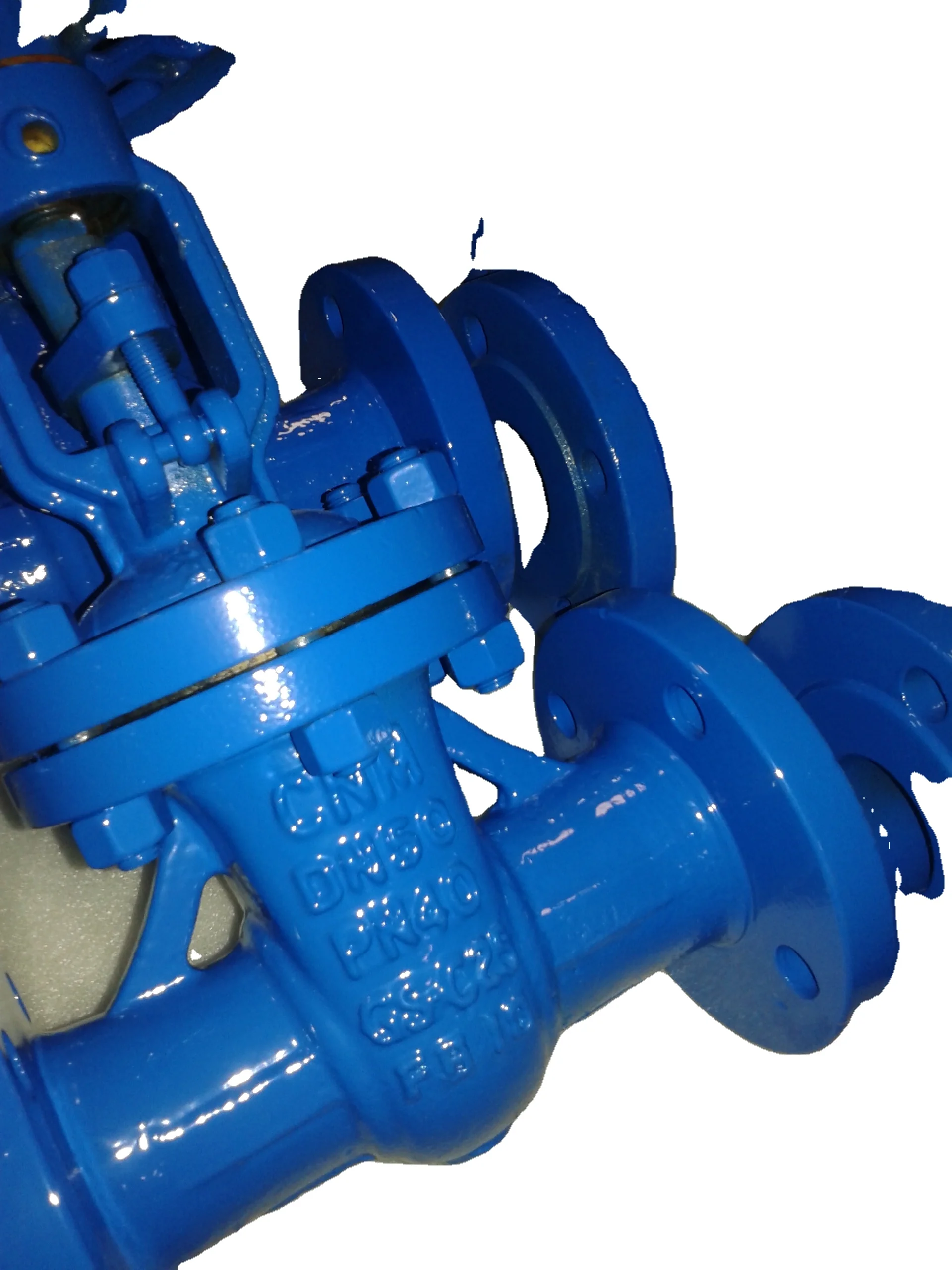 
Manufacture German standard DIN cast steel flanged gate valve with handwheel 