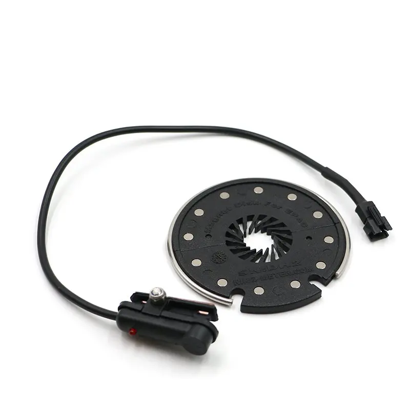 Free Shipping Electric Bicycle Pedal Assist 12 Magnets PAS System Speed Sensor Connect Motor Cycling Accessory Detachable Parts