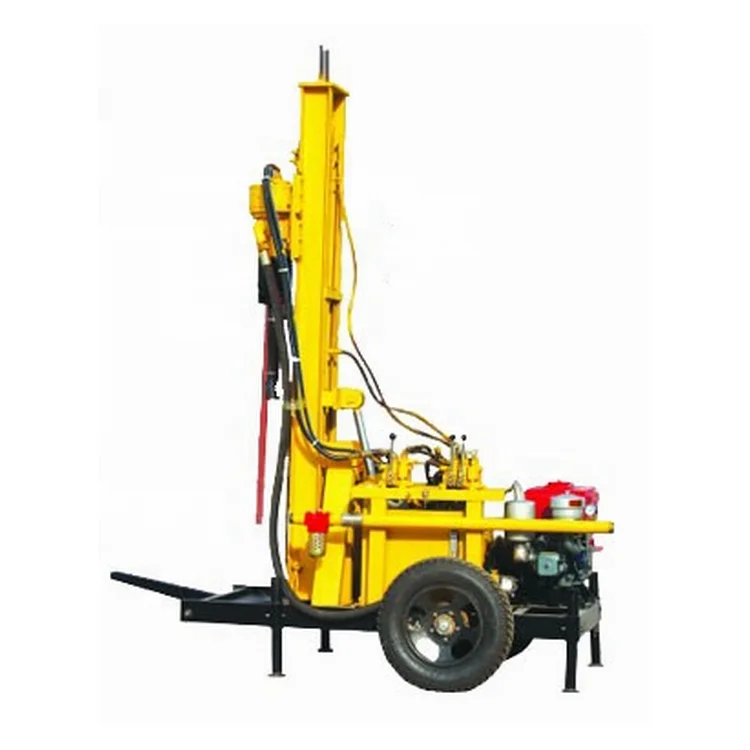 Mini hydraulic portable borehole water well drilling rig machine for water well in lower price