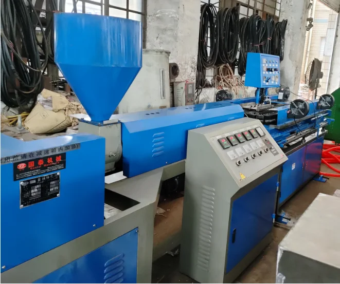 LDPE HDPE plastic corrugated pipe production line
