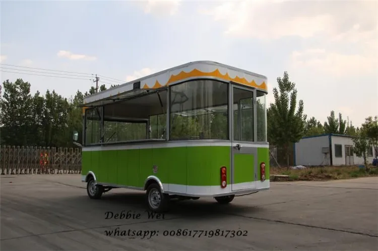 2024 fast food car for sale/mobile food car/electric mini bus for selling ice cream