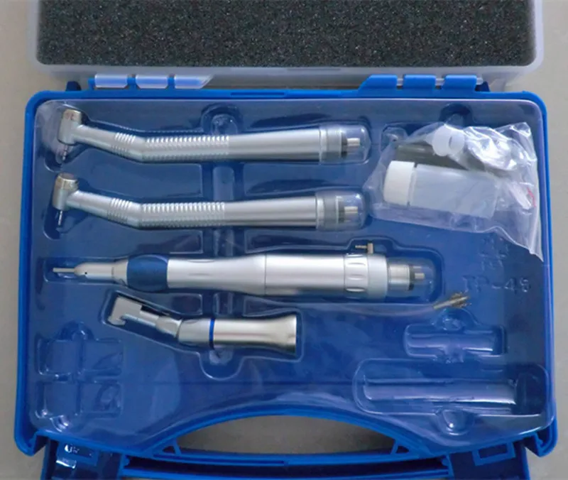 Dental Equipment Handpiece Kit Set With 1 Set Low Speed External Handpiece And 2pcs High Speed Air Turbine Handpiece