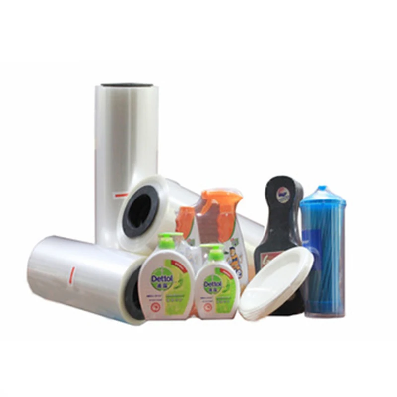 POF Heat Shrink Film for Printing Shrink Labels Plastic Packaging Wrapping