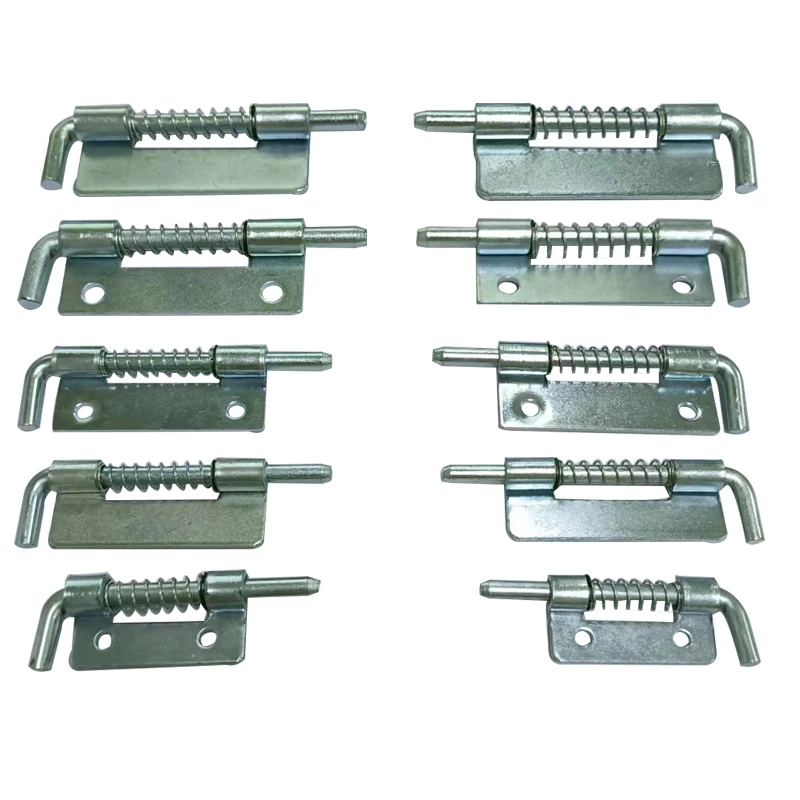 Spring Fixed Electric Cabinet Iron Box with Hidden Left and Right Pins Cl225 Industrial Welded Built-in Hidden L-shaped Hinge