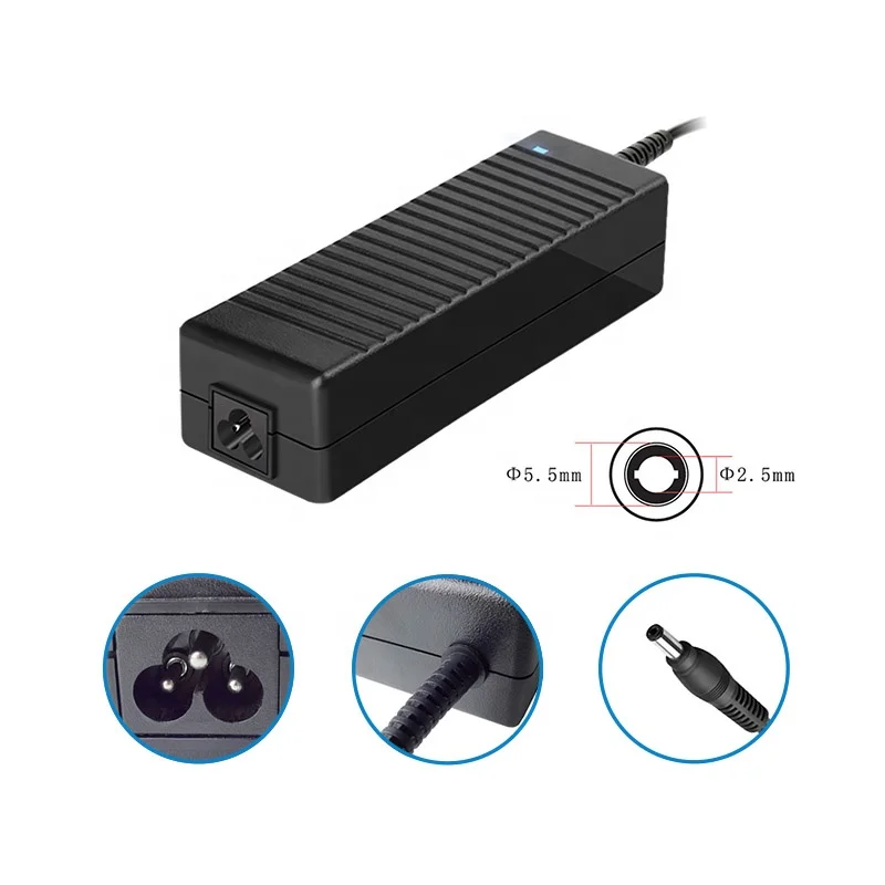 Адаптер переменного тока для ноутбука 120W 19 V/6.32A 5 5*2 5mm Шнур Питания L * 1