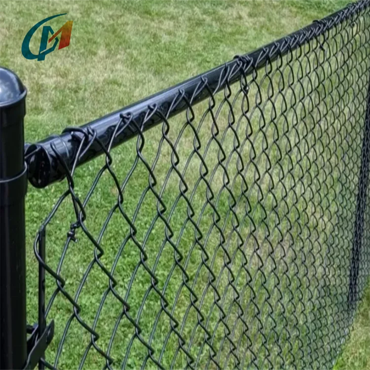 Galvanized Cyclone Woven Fencing Easily Diamond Mesh Cyclone Fence Pvc Coated Chain Link Fence For Sale