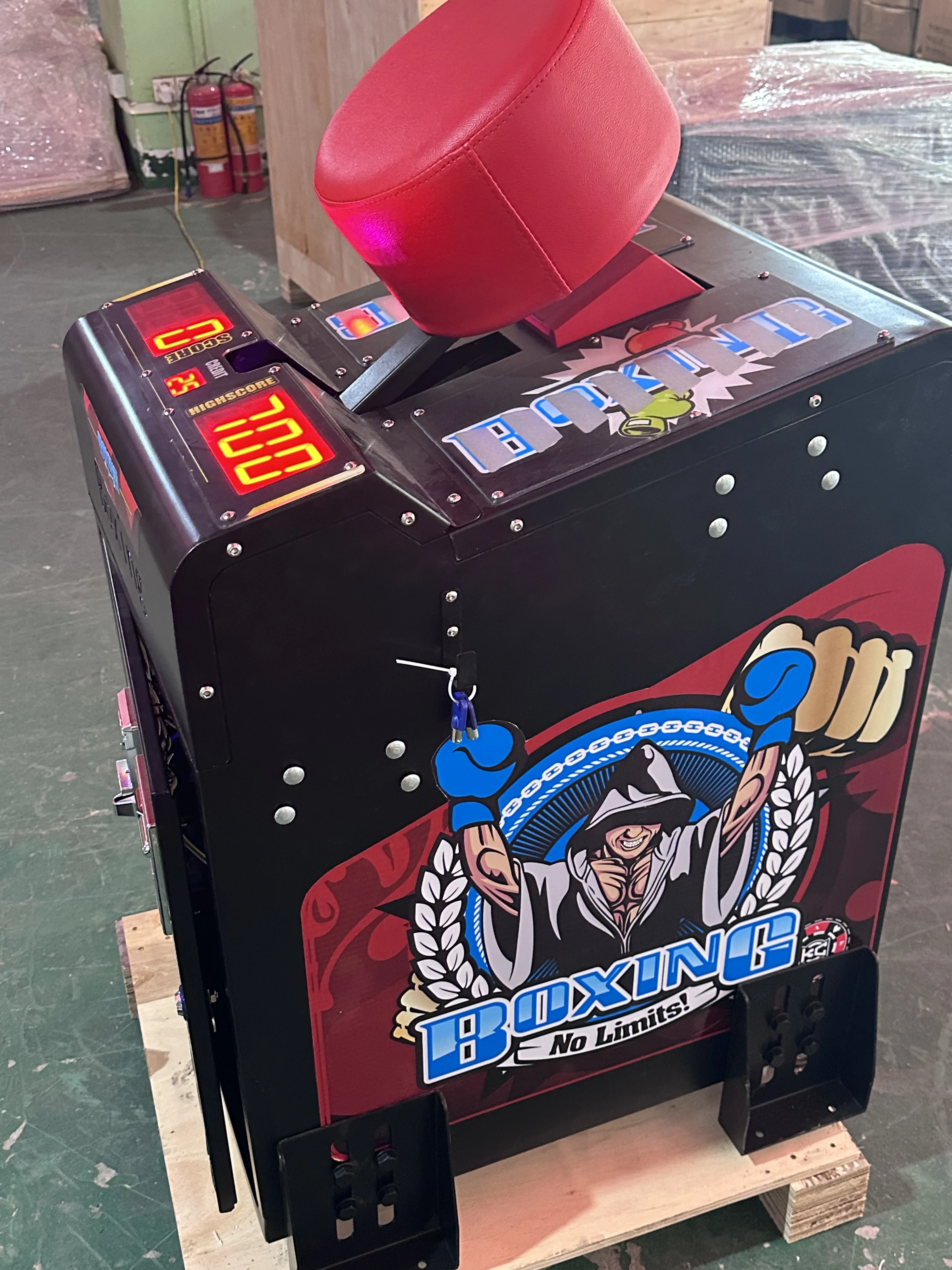 IFD Hot Music Electronic Boxing Machine Boxing Trainer Competition Arcade Game Machine