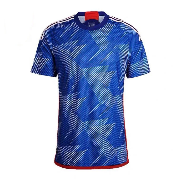 New Blue Local Breathable Team Shirt Country Japan Jersey Soccer