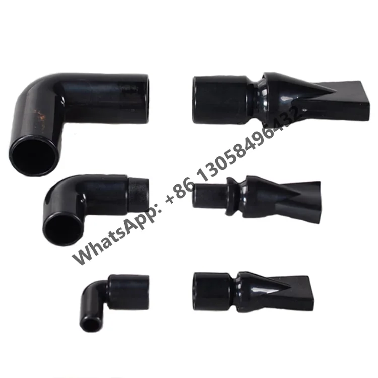 Fish Tank Aquarium Universal Duckbill Nozzle Submersible Pump Hose Outlet Nozzle Connector 360 Degrees Rotating Water Flow