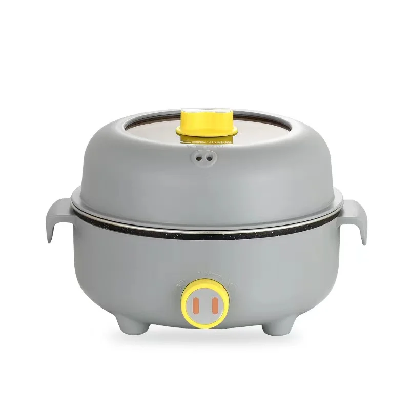 2022 hot selling multifunctional electric hot pot home electric hot pot stir-fry vegetable electric heating steamer