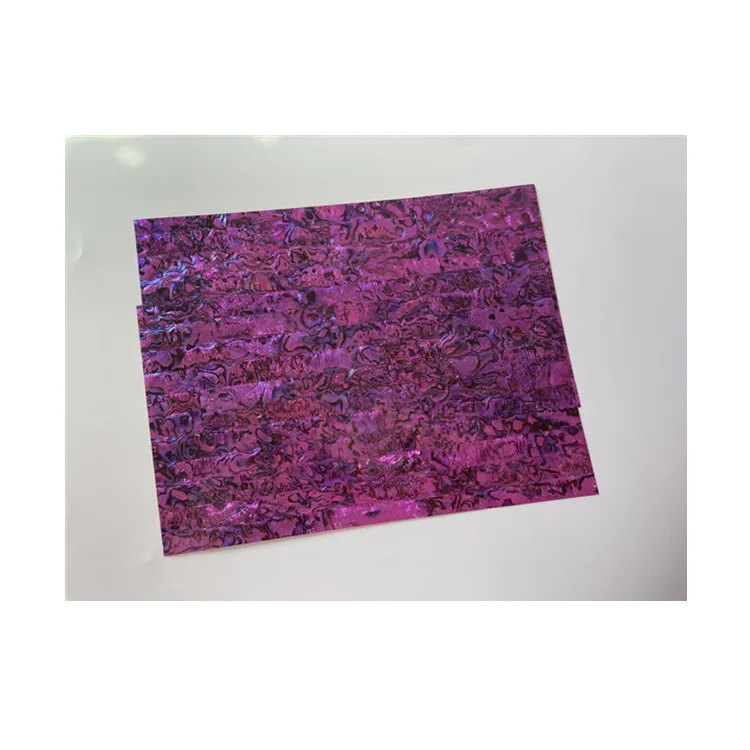 wholesale New Zealand Abalone Shell Sheet mother of pearl shell sheet with mixed colors for art craft home decor furniture DIY