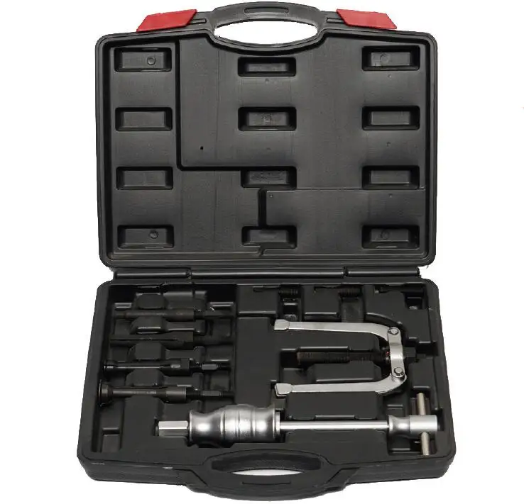 Blind hole bearing puller slide hammer set