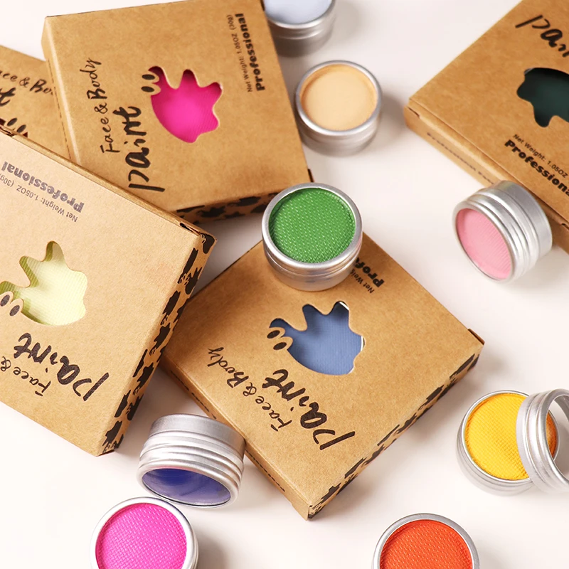 Кастрюля для подводки глаз с активацией водой профессиональная художественная цветная краска лица и тела макияжа